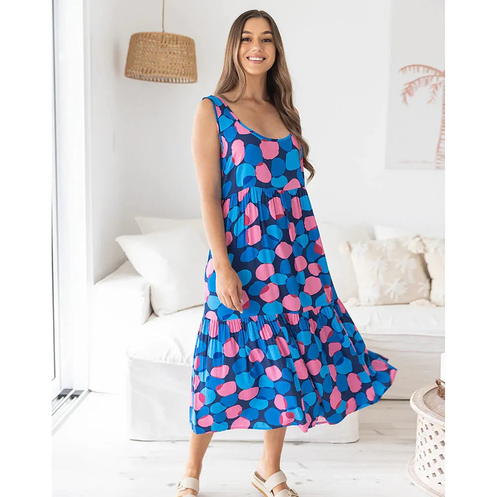 Scarlette Bubblegum Print  Dress