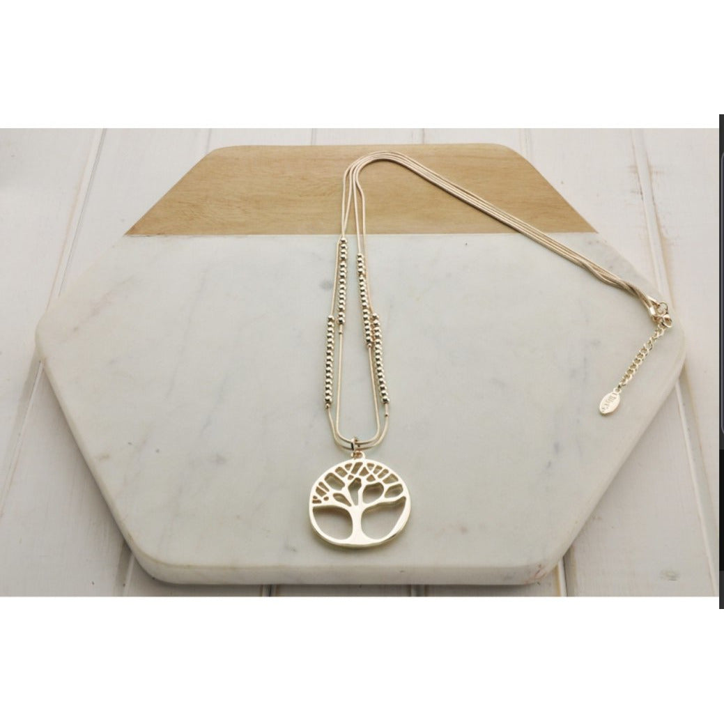 Snake Tree of Life Necklace